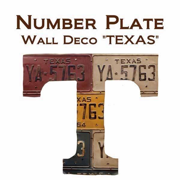 乐天商城 - レリーフ アート ウォールデコレーション 家具 インテリア TIN ナンバープレート ウォールデコ TEXAS アメリカン雑貨 貼りあわせ 切り抜いたようなデザイン エンボス加工 とてもオシャレ インテリアアート