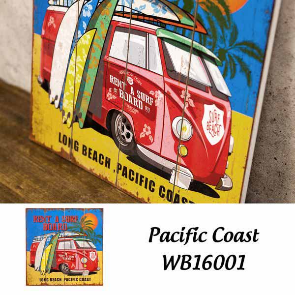 樂天商城 - レリーフ アート ウォールデコレーション 家具 インテリア ウッドボード ウォールプレート Pacific Coast ハワイアンデザイン プレート おしゃれな空間づくり