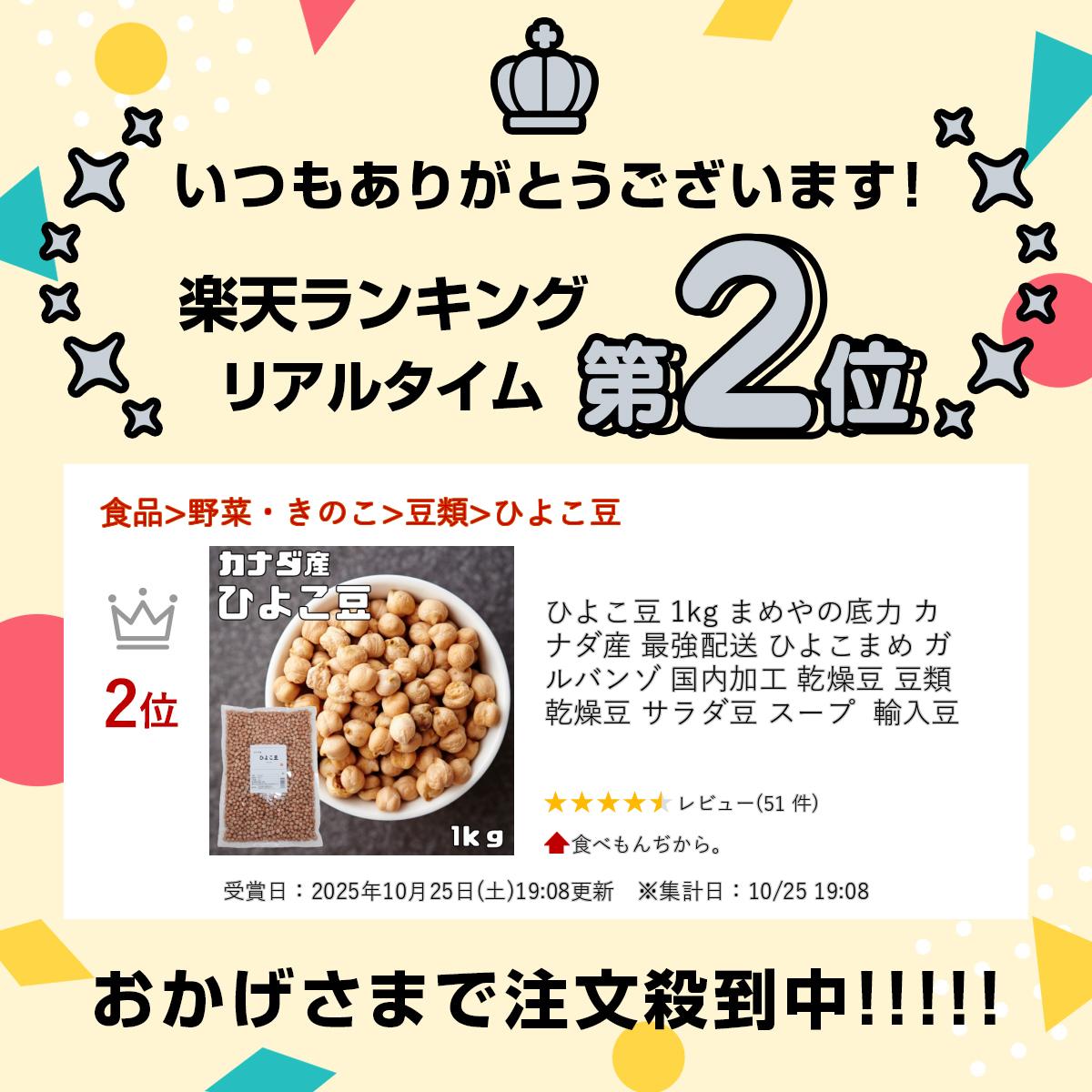 ひよこ豆 1kg まめやの底力 カナダ産 最強配送 ひよこまめ ガルバンゾ 国内加工 乾...