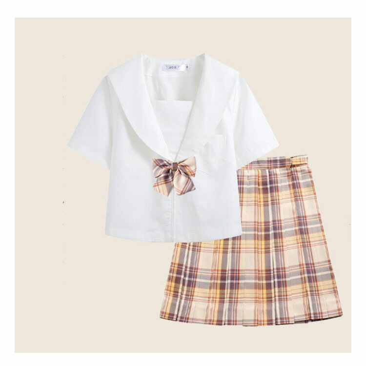 セーラー服 学生服 女子高生 女子制服 JK制服 短袖 チェックスカート 蝶結び 3点セット コスプレ 高校生 入学式 卒業式 学園祭 文化祭仮装 女子高生制服 歓送迎会 二次会 宴会 可愛い 大人 レディース セーラー服 ハロウィン セクシー コスチューム衣装 仮装 送料無料