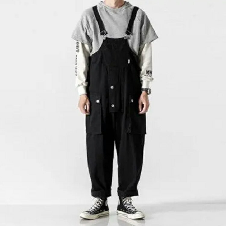 オーバーオール メンズ メンズ レディース サロペット つなぎ 作業着 ジーンズ デッキパンツ デニムパンツ ゆったり カジュアル 大きめ ユニセックス オールインワン ロングパンツ シンプル おしゃれ カジュアル 春 夏 秋 冬 送料無料