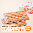 株式会社 落水正商店 業務用「太陽卵赤玉MSサイズ(108個/100個+破損保証8個)」