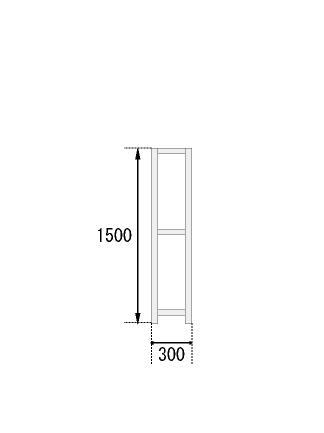 【クーポンあり】スチールラック 幅120 奥行30 高さ150 3段 120kg/段 SOシリーズ業務用 スチール棚 アングル棚 軽量棚 ラック 棚 収納棚 収納ラックオープンラック スチールシェルフ 整理棚 送料無料