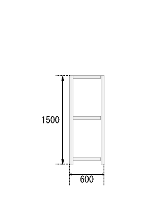 【クーポンあり】スチールラック キャスター付き 幅90 奥行60 高さ150 3段 120kg/段 SOシリーズ業務用 スチール棚 アングル棚 軽量棚 ラック 棚 移動棚キャスターラック キャスター付ラック 収納ラック 送料無料