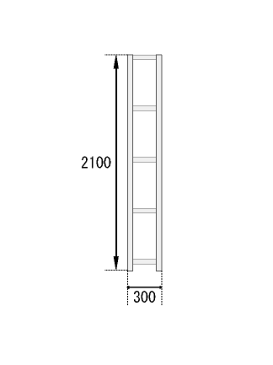 スチールラック 幅180 奥行30 高さ210 5段 120kg/段 業務用 スチール棚 アングル棚 軽量棚 ラック 棚 収納棚 収納ラック オープンラック スチールシェルフ 整理棚 送料無料 | 新生活 引っ越し