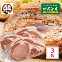 豚肉 ロース ステーキ 200g × 3枚  岐阜県 けんとん豚 トンテキ 国産 豚肉 29日 肉の日 豚 ぶた ロース 厚切り ステーキ 入学 卒業 就職