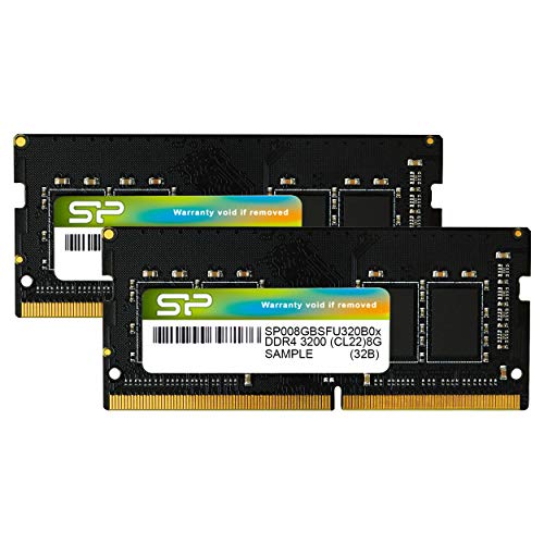 VRp[ m[gPCp DDR4-3200 (PC4-25600) 8GB 2 (16GB) 260Pin 1.2V CL22 SP016GBSFU320B22