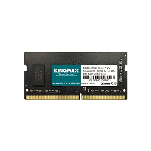 KINGMAX m[gPCp  DDR4-2666MHz (2133 2400Ή) (PC4-21300) 8GB x 1 260pin SODIMM KM-SD4-2666-8GS