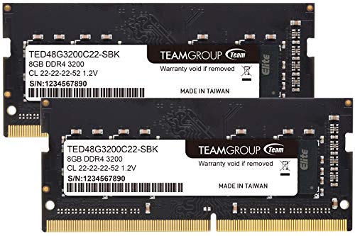 Team m[gPCp SO-DIMM DDR4 3200MHz PC4-25600 8GBx2g 16GBkit {Kۏ