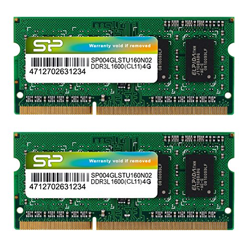 SP Silicon Powerꥳѥ ΡPCѥ 1.35V (Ű) DDR3L 1600 PC3L-12800 4GB 2204Pin Mac б SP008GLSTU160N22