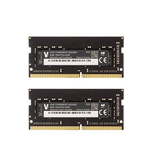 v-color Hynix IC ΡPCѥ DDR4 2400MHz PC4-19200 16GB (8GB 2) SO-DIMM 1Gx8 1.2V CL17 iMacб TN48G24S817K-VC