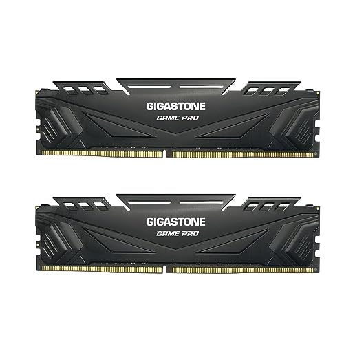  DDR4 Gigastone ubN Game Pro fXNgbvPCp DDR4 16GBx2 (32GB) DDR4-3200MHz PC4-25600 CL16 1.35V 288 Pin Unbuffered Non-E