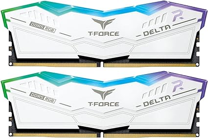 Team RGB(^) DDR5 6000Mhz(PC5-48000) 16GBx2(32GBkit) DELTAV[Y White fXNgbvp XMP3.0 nCXs[h^Cv {Kۏ