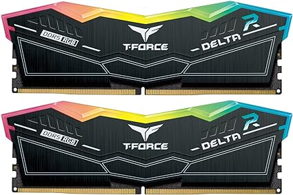 Team RGB(^) DDR5 6000Mhz(PC5-48000) 16GBx2(32GBkit) DELTAV[Y Black fXNgbvp XMP3.0 nCXs[h^Cv {Kۏ