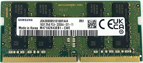 TX PC4-25600 DDR4-3200 16GB (2048Mx8 8Chip) m[gPCp  260pin Unbuffered SO-DIMM M471A2K43EB1-CWE