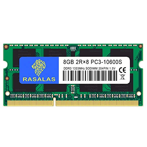 8GB PC3-10600 DDR3 1333MHz 10600S SODIMM CL9 204Pin Non-ECC m[gPCp  8GB