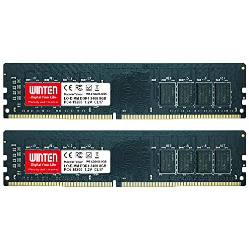 WINTEN fXNgbvPCp  16GB(8GB 2) PC4-19200(DDR4 2400) i5Nۏ DDR4 SDRAM DIMM Dual [ ݃[ WT-LD2400-D16GB 5615