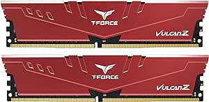 Team DDR4 3600Mhz(PC4-28800) 8GBx2枚(16GBkit) デスクトップ用メモリ ハイスピードタイプ Vulcan Zシリーズ 日本国内無期限正規保証