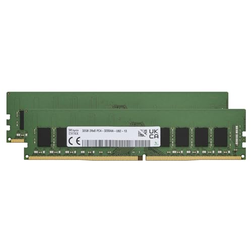 vXg fXNgbvPCp  SK hynix 64GB(32GBx2g) DDR4 3200(PC4-25600) UDIMM CL22 288pin 1.2V HBD3200-32GBX2