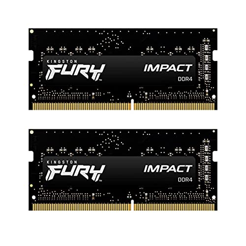 LOXg Kingston FURY m[gPCp DDR4 3200MT/b 8GB 2 Kingston FURY Impact CpNg CL20 1.2V SODIMM KF432S20IBK2/16 iԕۏ