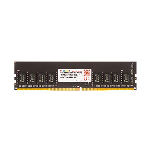 v-color Hynix IC fXNgbvPCp  DDR4-3200MHz PC4-25600 8GB U-DIMM 1Gx8 1.2V CL22 TD48G32S822-VC