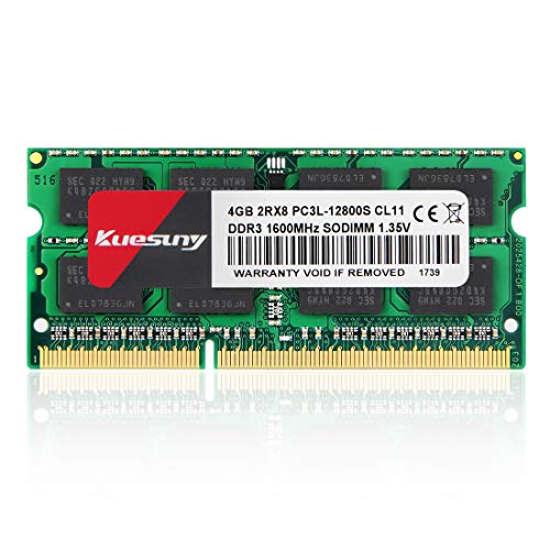 DDR3 1600 PC3-12800 Sodimm 4GB 1 1.35V (d) m[gPCp CL11 Non-ECC 204Pin DDR3 SDRAM Mac Ή