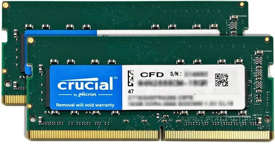 Crucial(N[V) CFD̔ m[gPCp PC4-19200 (DDR4-2400) 4GB 2 (8GB) ۏ ۏ 260pin Crucial by Micron W4N2400CM-4GQ