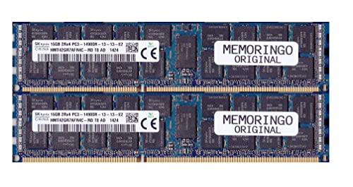 MacProp 32GB(16GB 2g) DDR3 PC3-14900R 1866MHz 240pin RDIMM