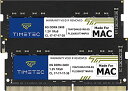 Timetec Hynix IC MAC用 16GB(2x8GB) DDR4 2400MHz PC4-19200 SODIMM Apple専用増設メモリ 16GB(2x8GB)