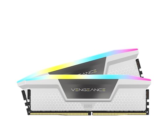 CORSAIR DDR5-6400MHz fXNgbvPCp VENGEANCE RGB DDR5V[Y (PC5-51200) Intel XMP Lbg 32GB zCg 16GB 2 CMH32GX5M2B6400C32W