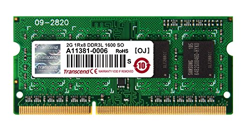 Transcend ΡPCѥ PC3L-12800 DDR3L 1600 2GB 1.35V (Ű) - 1.5V ξб 204pin SO-DIMM TS256MSK64W6N