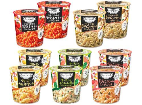 特殊:B0B62F4GJTコード:4901625494068ブランド:Ajinomoto商品カラー: 黒 この商品について 味の素 スープDELIの5種のスープパスタが楽しめる、バラエティセットです。 野菜を使用したスープが、くるくるパスタにしっかり絡んで食べごたえがあります。 家や外出先での昼食 間食など、小腹満たしにぴったりです。 トマト パスタ(ベルギー製造)、トマトパウダー、砂糖、マッシュポテト、デキストリン、でん粉、食塩、乾燥トマト、クリーミングパウダー、食用加工油脂、トマトエキス、香辛料、チーズパウダー、あさりエキス、たらパウダー、大豆発酵調味料、たん白加水分解物、野菜エキス調味料/調味料(アミノ酸等)、キサンタンガム、酸味料、(一部に小麦 乳成分 大豆 鶏肉を含む) きのこ パスタ(ベルギー製造)、クリーミングパウダー、でん粉、デキストリン、濃縮ホエイ、食塩、砂糖、マッシュルームエキス、ポルチーニパウダー、乾燥ぶなしめじ、チーズパウダー、マッシュポテト、食用加工油脂、バターソテーオニオンパウダー、バターソテーマッシュルームパウダー、オニオンパウダー、マッシュルームパウダー、粉末しょうゆ、酵母エキス、香辛料、パセリ/調味料(アミノ酸等)、加工デンプン、酸化防止剤(ビタミンE)、カラメル色素、酸味料、(一部に小麦 乳成分 大豆を含む) ほうれん草 パスタ(ベルギー製造)、でん粉、クリーミングパウダー、デキストリン、砂糖、食塩、鮭フレーク、チーズパウダー、鮭パウダー、乾燥ほうれん草、食用加工油脂、全粉乳、オニオンパウダー、香辛料、酵母エキス、酵母エキス発酵調味料/調味料(アミノ酸等)、酸化防止剤(ビタミンE)、ベニコウジ色素、(一部に小麦 乳成分 さけ 大豆を含む ) たらこ パスタ(ベルギー製造)、でん粉、クリーミングパウダー、デキストリン、砂糖、食塩、豆乳パウダー、乾燥たらこ、チーズパウダー、食用加工油脂、香辛料、のり、酵母エキス、全粉乳、オニオンパウダー/調味料(アミノ酸等)、キサンタンガム、ベニコウジ色素、酸化防止剤(ビタミンE)、(一部に小麦 乳成分 大豆を含む) カルボナーラ パスタ(ベルギー製造)、チーズパウダー、デキストリン、クリーミングパウダー、でん粉、食塩、乾燥ベーコン、食用加工油脂、鶏卵加工品、チキンエキス、酵母エキス、砂糖、香辛料、ポークエキス、バター風味パウダー、食用油脂/キサンタンガム、調味料(アミノ酸等)、クチナシ色素、酸味料、香料、酸化防止剤(ビタミンE、ローズマリー抽出物)、(一部に小麦 卵 乳成分 大豆 鶏肉 豚肉を含む) 表示件数を増やす 発送サイズ: 高さ34.8、幅26.9、奥行き19.9発送重量:650商品紹介トマト:完熟トマトまるごと1個分(小玉約1個分)使用したスープが、くるくるパスタにしっかり絡んで食べごたえがあります。きのこ:ポルチーニが香る濃厚なクリームスープが、くるくるパスタにしっかり絡んで食べごたえがあります。サーモンとほうれん草:サーモンと、彩りの良いほうれん草を加えたクリーム仕立てのとろーりスープがくるくるパスタにしっかり絡んで食べごたえがあります。たらこ:豆乳のまろやかな味わいが特徴のたらこのクリームスープが、くるくるパスタに絡んで食べごたえがあります。エビのトマトクリーム:エビのうま味がまるごと溶け込んだトマトのクリームスープが、くるくるパスタにしっかり絡んで食べごたえがあります。原材料 成分パスタ(ベルギー製造)、トマトパウダー、砂糖、マッシュポテト、デキストリン、でん粉、食塩、乾燥トマト、クリーミングパウダー、食用加工油脂、トマトエキス、香辛料、チーズパウダー、あさりエキス、たらパウダー、小麦発酵調味料、大豆発酵調味料、野菜エキス調味料/調味料(アミノ酸等)、キサンタンガム、酸味料、濃縮ホエイ、マッシュルームエキス、ポルチーニパウダー、乾燥ぶなしめじ、バターソテーオニオンパウダー、バターソテーマッシュルームパウダー、オニオンパウダー、マッシュルームパウダー、粉末しょうゆ、酵母エキス、パセリ/調味料(アミノ酸等)、加工でん粉、酸化防止剤(ビタミンE)、カラメル色素、卵(国産)、しょうゆ、チキンエキス、食用油脂、たん白加水分解物、はくさいエキス、酵母エキス調味料、うきみ(ほうれんそう、ベーコン)/ソルビトール、糊料(加工でん粉、キサンタンガム)、調味料(アミノ酸等)、酸化防止剤(ビタミンE、ビタミンC)、カロテン色素、アナトー色素、コウリャン色素、豆乳パウダー、乾燥たらこ、のり、全粉乳、オニオンパウダー/調味料(アミノ酸等)、ベニコウジ色素、えびパウダー、カロチノイド色素(一部に小麦・卵・乳成分・大豆・えび・鶏肉・豚肉を含む)メーカーによる説明味の素 スープDELI まるごと1個分完熟トマトのスープパスタ 容器入 6個セット スープデリ 野菜スープ 即席スープ 備蓄味の素 スープDELI サーモンとほうれん草のクリームスープパスタ 容器入 6個セット スープデリ 野菜スープ 即席スープ 備蓄味の素 スープDELI ポルチーニ香るきのこのクリームスープパスタ 容器入 6個セット スープデリ 野菜スープ 即席スープ 備蓄味の素 スープDELI クラムチャウダー パスタ入り 容器入 6個セット スープデリ 野菜スープ 即席スープ 備蓄味の素 スープDELI たらこクリームスープパスタ 豆乳仕立て 容器入 6個セット スープデリ 野菜スープ 即席スープ 備蓄味の素 スープDELI クリーミーカルボナーラ 容器入 6個セット スープデリ 野菜スープ 即席スープ 備蓄カートに入れるカートに入れるカートに入れるカートに入れるカートに入れるカートに入れるカスタマーレビュー5つ星のうち4.4 615つ星のうち4.4 405つ星のうち4.4 395つ星のうち4.3 585つ星のうち4.2 95つ星のうち4.3 30価格 1,039 1,039 1,039 1,039 1,039 1,039 1,039 1,039 1,039 1,039 982 982味わい完熟トマトまるごと1個分 小玉約1個分 使用したスープを、くるくるパスタに絡めて 楽しめるスープパスタです。 らせん状のパスタをとろーりスープに絡めて おいしくいただけます。サーモンと、彩りの良いほうれん草を加えた クリーム仕立てのスープパスタです。 らせん状のパスタをとろーりスープに絡めて おいしくいただけます。ポルチーニが香る濃厚なクリームスープを、 くるくるパスタに絡めて楽しめるスープパスタです。 らせん状のパスタをとろーりスープに絡めて おいしくいただけます。魚介のうま味が溶け込んだ濃厚でクリーミーなクラムチャウダーです。 モチモチ食感のパスタとあさりをスープに絡めておいしくいただけます。 「これだけで軽い食事になる」食べごたえがあるので、 ランチはもちろん、忙しい朝食にもおすすめです。豆乳のまろやかな味わいが特徴の、 たらこのクリームスープパスタです。 らせん状のパスタをとろーりスープに絡めて おいしくいただけます。食べ応えのあるもちもちパスタにとろりとしたスープが しっかり絡んだ濃厚な味わいのカルボナーラです。 3種のチーズ パルメザン ブルー カマンベール と、 卵黄の味わい深いソースにベーコンのコクと風味が効いた、 本格的な味わいが楽しめます