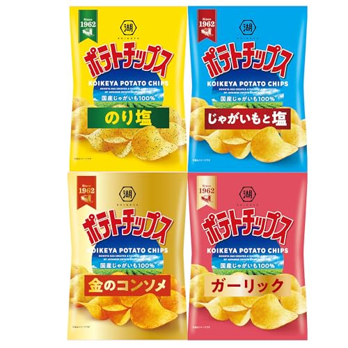 特殊:B0BXKTTW81コード:4580798045200ブランド:湖池屋規格：4580798045200 この商品について プラスチック 表示件数を増やす 発送サイズ: 高さ41.7、幅23.1、奥行き21.9発送重量:1030商品紹介湖池屋の売れ筋ポテトチップス4種アソートです。原材料 成分画像表示参照メーカーによる説明湖池屋 ポテトチップスLサイズ 2種アソート(のり塩 塩) 計12袋湖池屋 ポテトチップスLサイズ 2種アソート(のり塩 コンソメ) 計12袋湖池屋 ポテトチップスLサイズ 2種アソート(塩 コンソメ) 計12袋湖池屋 ポテトチップスラージサイズ 3種アソート 計12袋 限定 湖池屋 売れ筋ポテトチップス 4種アソート 計12袋 限定 湖池屋 売れ筋ポテトチップス 5種アソート 計12袋カートに入れる購入オプションカートに入れるカートに入れるカートに入れるカートに入れるカスタマーレビュー5つ星のうち3.3 35つ星のうち5.0 1—5つ星のうち5.0 15つ星のうち4.2 365つ星のうち4.2 110価格 3,758 3,758—no data 3,758 3,758 3,540 3,540 2,257 2,257 2,048 2,048Lサイズ塩 のり12袋Lサイズのり コンソメ12袋Lサイズ塩 コンソメ12袋Lサイズ3種12袋4種12袋5種12袋