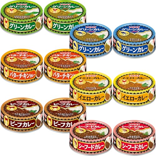 いなば食品 メーカー公式 ミニカレー 6種アソート セット買い 缶切り不要 常温保管 非常食 備蓄 ローリングストック tales-store-10077403 TalesStore 楽天市場店 パッケージ画像