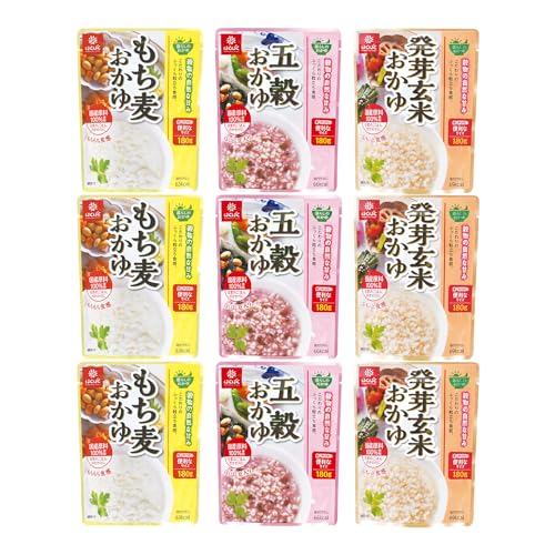 特殊:B0CJJGTBN3コード:4902571879084ブランド:はくばく この商品について 原材料: もち麦おかゆ うるち米 (国産)、もち麦 五穀おかゆ うるち米 (国産)、米粒麦、発芽玄米、黒豆 (大豆)、黒米 (国産) 発芽玄米おかゆ 発芽玄米 (玄米 (国産)) 商品サイズ (高さx奥行x幅):16.2cm 20.3cm 12.9cm 表示件数を増やす 発送サイズ: 高さ20.3、幅16.7、奥行き13.5発送重量:1800商品紹介健康素材の もち麦 五穀 発芽玄米 を使用したおかゆのアソートです。体調のよくないときの食事や非常時や忙しいときのためのローリングストックだけではなく、もっと健康になりたい、美しくなりたい、そんなときの主食をおかゆにかえてみませんんか？大切な方を労わるギフトとしてもおすすめです。使用している原料は全て国産。味つけがないので、自分好みにアレンジ可能です。ちょうど食べきりやすい180g。食べ残し削減、ごみ量削減にもつながります。原材料 成分 もち麦おかゆ うるち米 (国産)、もち麦 五穀おかゆ うるち米 (国産)、米粒麦、発芽玄米、黒豆 (大豆)、黒米 (国産) 発芽玄米おかゆ 発芽玄米 (玄米 (国産))