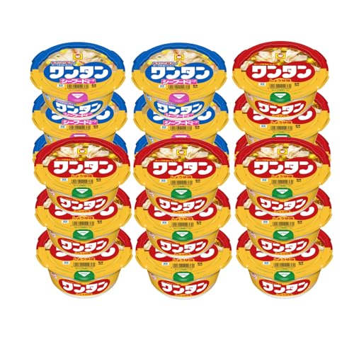 水産 セット商品 マルちゃん ワンタンスープ しょうゆシーフード味 2種アソート(しょうゆ味 12個 シーフード味6個)