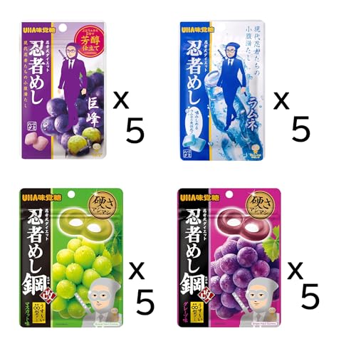 UHA味覚糖 忍者めし 4種アソート 計20袋入 tales-store-10077513 TalesStore 楽天市場店 サンプル画像2