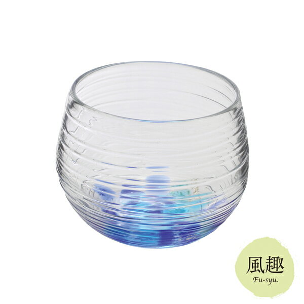 【結婚祝い プレゼント ギフト】 ガラスいっぷく碗 単品 3種 | お茶 焼酎グラス お酒 ガラスコップ おしゃれ グラス ビール 誕生日 両親 結婚記念日 還暦祝い 古希 内祝い セラミック藍