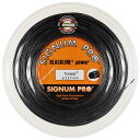 シグナムプロ トルネード(117/123/129)　200Mロール　硬式テニス　ポリエステル ガット(Signum Pro Tornado 200m roll strings)