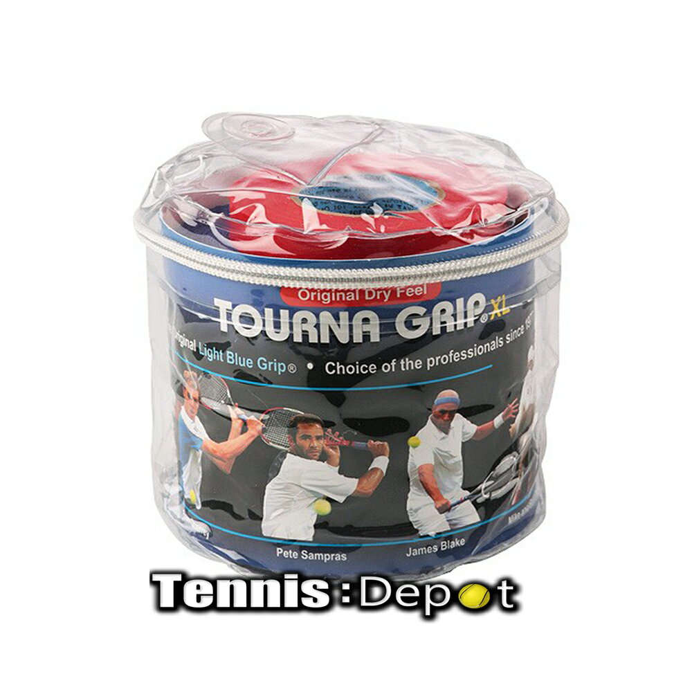 【30本入】トーナ グリップ ドライ XL オーバーグリップ 30本入り Tourna Grip DRY XL Overgrip 30 99cm 29mm 