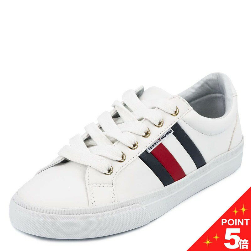 【エントリーでポイント5倍】TOMMY HILFIGER トミーヒルフィガー スニーカー 2020年春夏新作 LIGHTZ レディース 女性 靴 ローカット シューズ トリコロールカラー WHITE/MARINE/FORMULA ホワイト×マリン×フォーミュラ 白 6-8 【送料無料 並行輸入品】