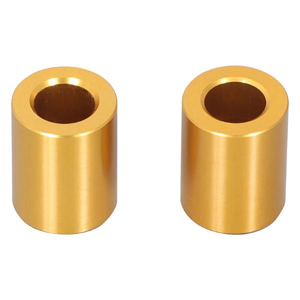 キタコ KITACO CT125 ハンターカブJA55/JA65、 スーパーカブC125 JA48/JA58用 アルミアクスルカラーSET ゴールド 093-1470070
