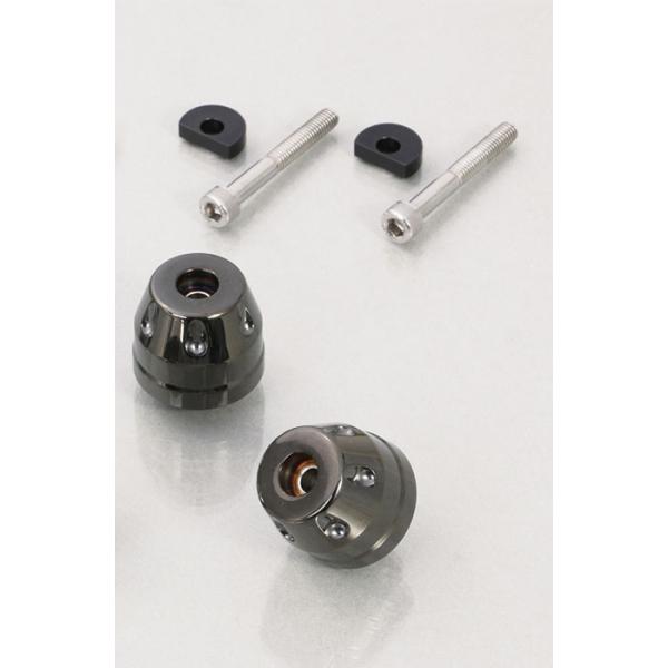 Rakuten - キタコ KITACO スーパーカブC125 / CT125ハンターカブ ノーマルハンドル用 バーエンドキャップ DLCコーティング 506-1310130