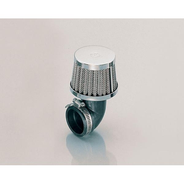 Rakuten - キタコ KITACO 汎用 パワーフィルター（エルボ90°） φ34 クロームメッキ 515-1000340