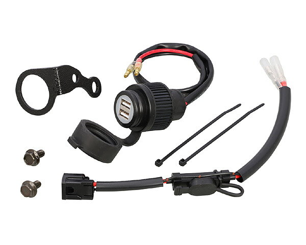 キタコ KITACO CRF250ラリー MD44/MD47用 USB電源KIT 2ポートタイプ 80-757-18150
