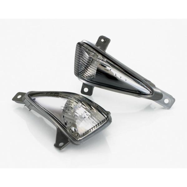 キタコ KITACO GSR250/250S/250F（LC6GJ55D）用 ウインカーランプSET フロント/スモーク 807-2800100