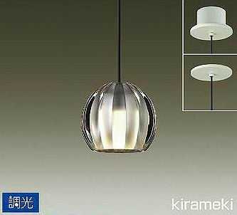 LZP-91156YT DAIKO kirameki　press glass　細コード吊ペンダント　[LED電球色]