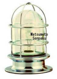 R2-DK-S 松本船舶 ハイグレードシリーズマリンランプ 2号デッキシルバー アウトドア門柱灯 [LED電球色]