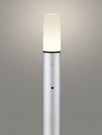 OG254409LR オーデリック R15クラス2 高演色LED　エクステリア　ガーデンライト　[明暗センサー付][白熱灯器具60W相当][電球色][マットシルバー][防雨型]