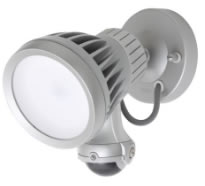 LA-11PRO(S) OPTEX オプテックス センサーライト 防水 昼光色 シルバー